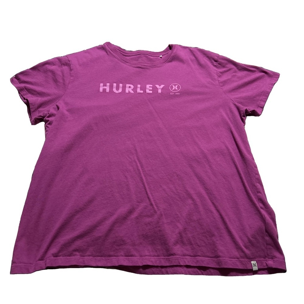Women's Hurley Purple T-Shirt Size XL